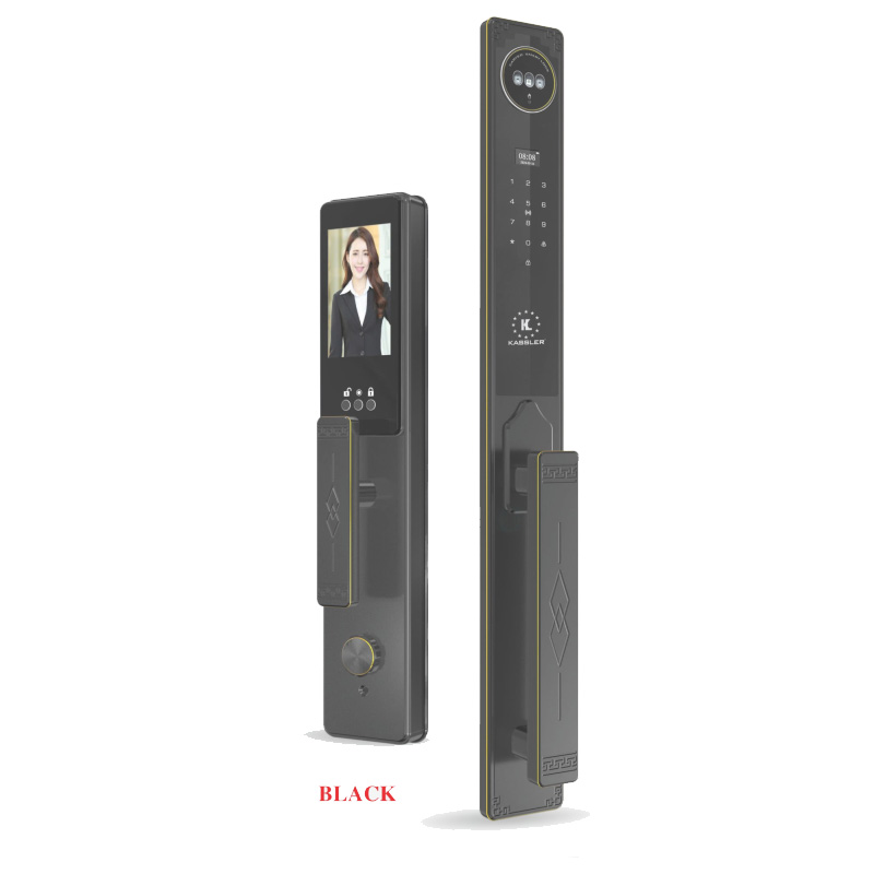 Khóa cửa thông Kassler KL-968 CNC Black