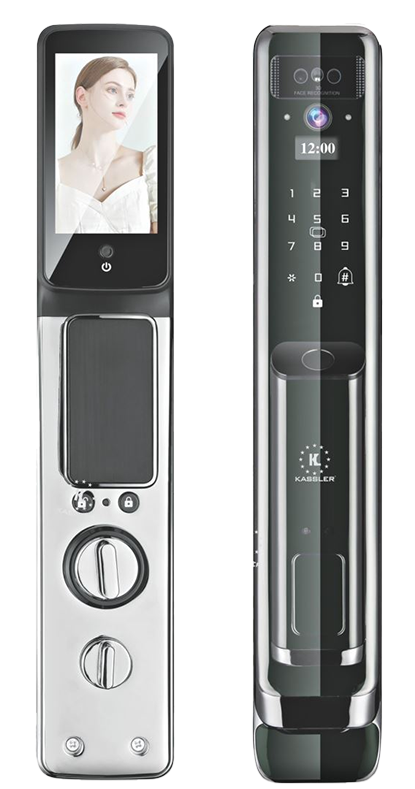 Khóa điện tử Kassler KL-838 Silver Blue App