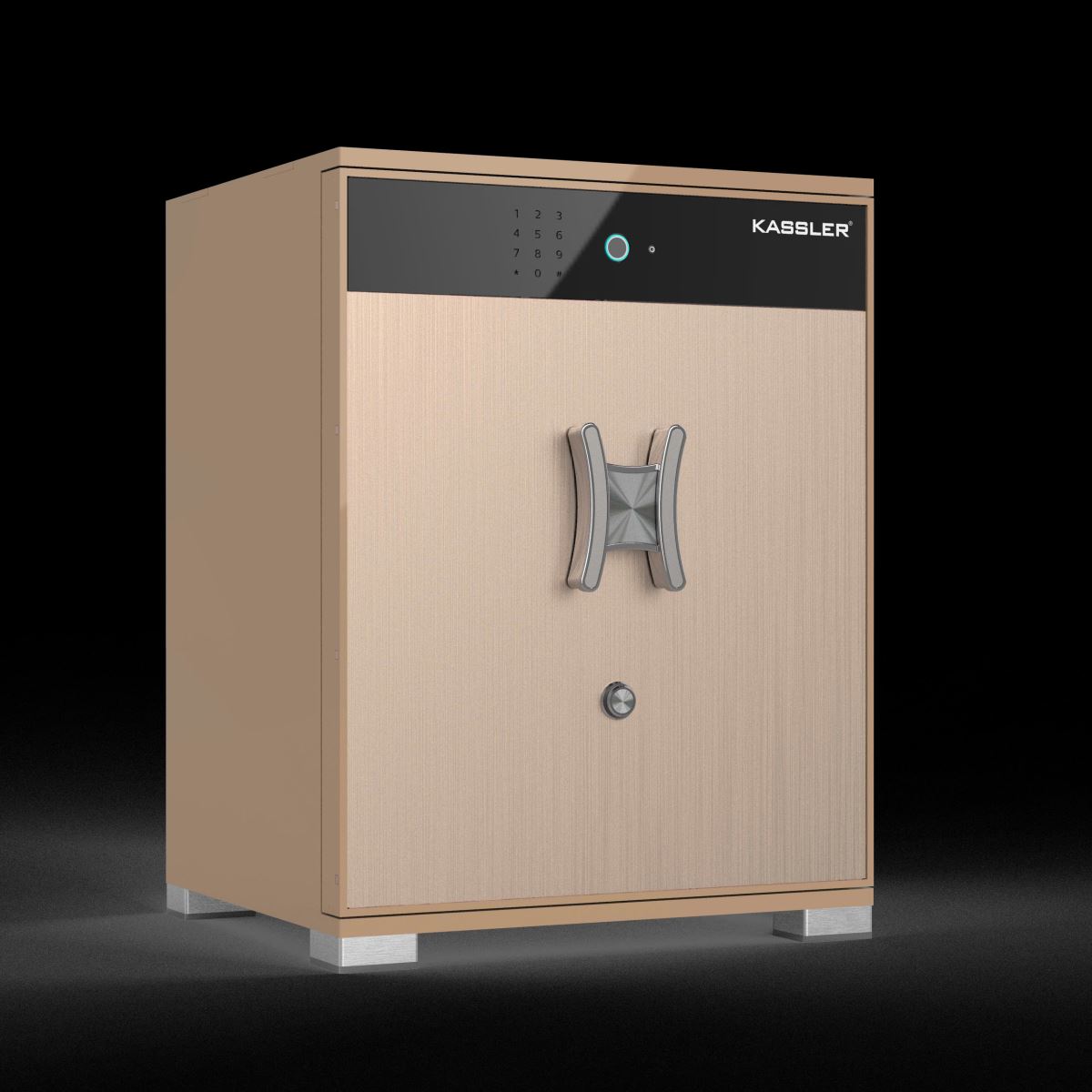 Két sắt thông minh Kassler KL-55LS7 - Màu vàng cát sa mạc