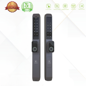 Khóa cửa nhôm Kassler KL-599TN Plus Black App TTlock