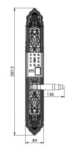 Khóa đại sảnh Kassler KL-929 F Pro App Tuya 10 Khóa đại sảnh Kassler KL-929 F Pro App Tuya - 929 ky thuat 1 - 10