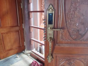 Khóa vân tay tân cổ Kassler KL-969C (vàng đồng) - chống ẩm, chống bụi - IMG 1401 - 7