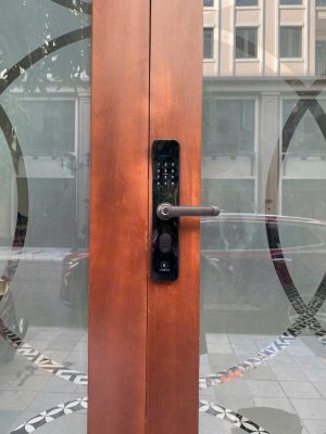 Khóa cửa vân tay Kassler KL-696 Black App TTlock, Remote - chống nước - IMG 20240727 080844 - 7