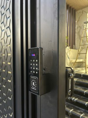 Khóa cửa cổng vân tay Kassler KL-579 CNC Silver Grey Remote - IMG 20241030 083121 1 - 7