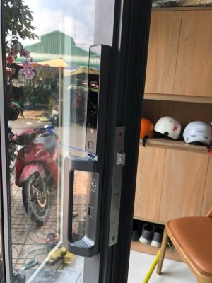 Khoá vân tay cửa nhôm Kassler KL-599 CNC 01 Black App Tuya, Face ID - IMG 20250305 140420 - 8