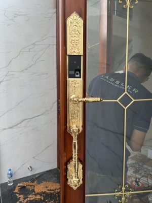 Khóa đại sảnh tân cổ điển Kassler KL-939 App Tuya - mạ vàng 24k - IMG 8469 - 8
