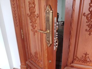 Khóa vân tay tân cổ Kassler KL-969C (vàng đồng) - chống ẩm, chống bụi - IMG 9594 - 9