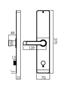 Khóa cửa vân tay Kassler KL-669 Black App Wifi - KL 669 1 - 10