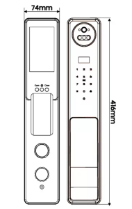 Khóa Vân Tay Kassler KL-889 Coffee Face ID, App Xhome 10 Khóa Vân Tay Kassler KL-889 Coffee Face ID, App Xhome - KL 889 CNC 1 - 10