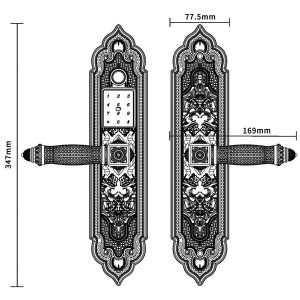 Khóa cửa điện tử tân cổ điển Kassler KL-919 Pro Copper App TTLOCK - Kassler KL 919 Pro 1 - 10
