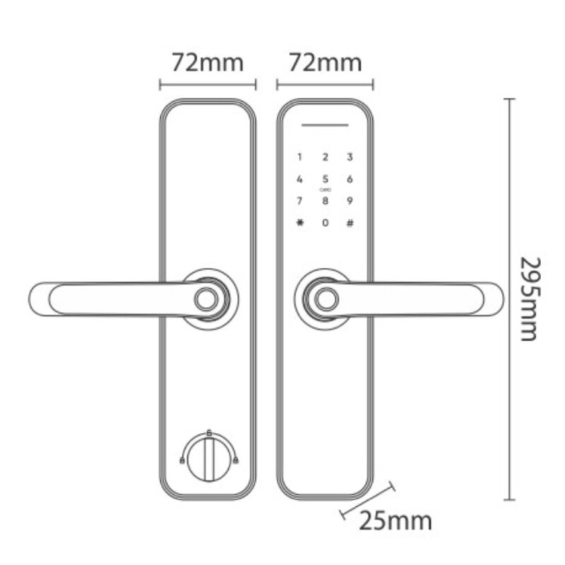 Khóa vân tay Kassler Kl-668 Bronze App Wifi, Remote 2 Khóa vân tay Kassler Kl-668 Bronze App Wifi, Remote - Kl 668 1 - 2