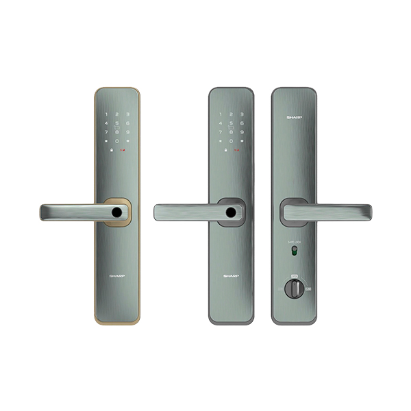 Khoá vân tay thông minh Sharp A2-B vàng (Gold) 2 Khoá vân tay thông minh Sharp A2-B vàng (Gold) - TV A2 B - 2