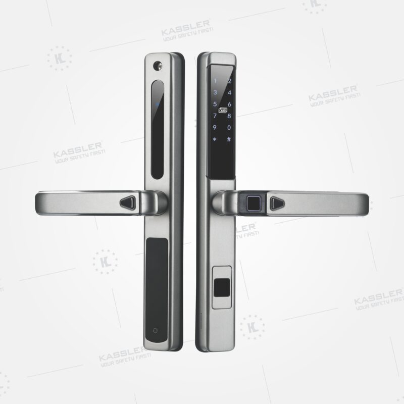 Khóa vân tay cửa nhôm Kassler KL-599LX Gray Chống mưa 1 Khóa vân tay cửa nhôm Kassler KL-599LX Gray Chống mưa - kl 599 lx grey 2 - 1