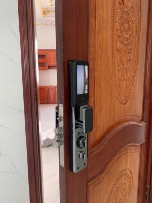 Khóa cửa vân tay Kassler KL-838 Silver Blue App Xhome, Face ID - z6509572895211 236aab2990209993ef11fefd57a784df - 8