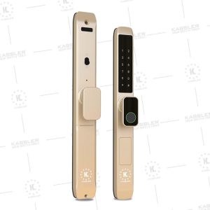 Khóa cửa nhôm Kassler KL-599 TN Champagne Gold App TTlock