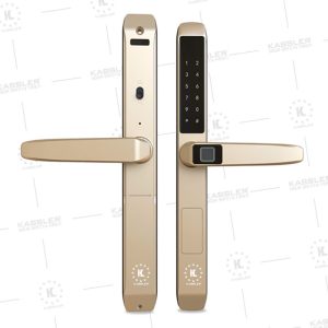 Khóa cửa nhôm Kassler KL-599TD Champagne Gold App TTlock