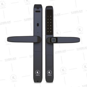 Khóa cửa nhôm Kassler KL-599TD Black App TTlock