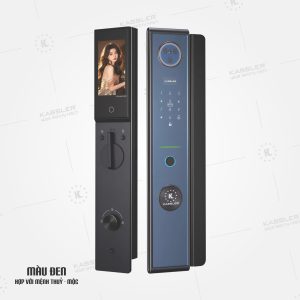 Khóa cửa thông minh Kassler KL-808 CNC Black App Tuya