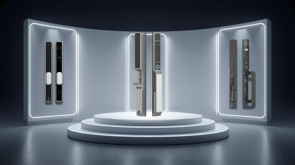 Hướng dẫn thay pin khóa cửa nhôm vân tay siêu dễ và nhanh chóng